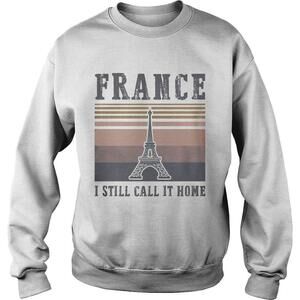 Eiffel Tower France I Still Call It Home  Retro S Tank Topeiffel